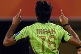 Irfan celebrates Raza dismissal