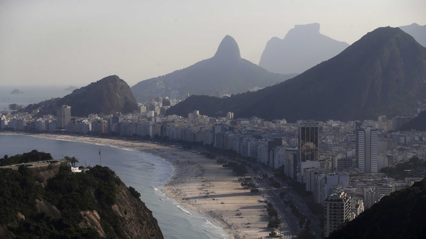 Copacabana beach in Rio