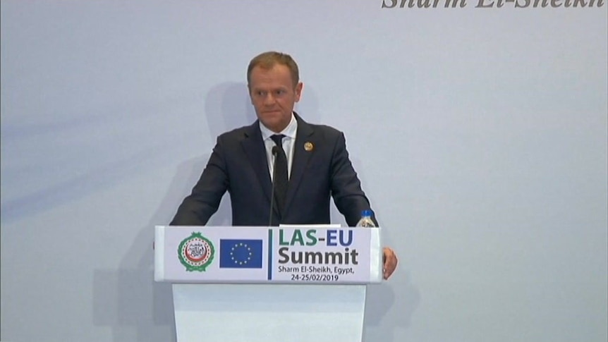 Donald Tusk calls Brexit extension a "rational solution"