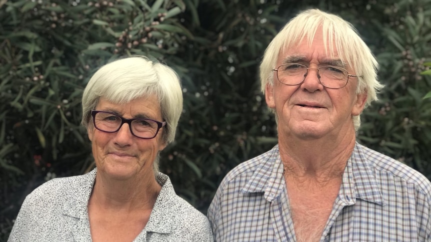 Graeme Lawless and his wife Sandra blame PFAS contamination for his cancer