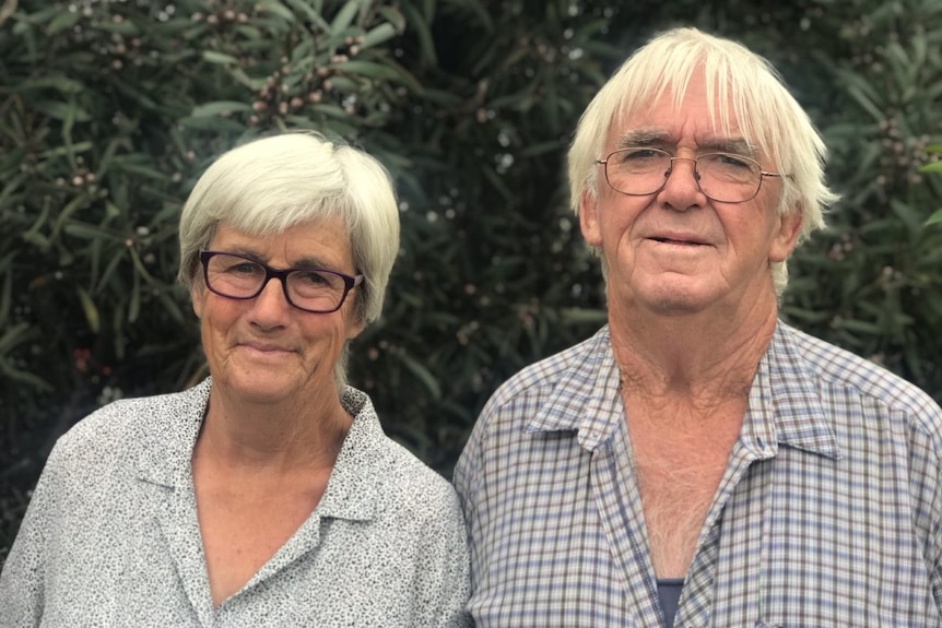 Graham Lawless and his wife Sandra blame PFAS contamination for his cancer.
