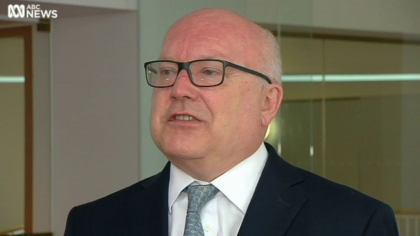 George Brandis says the PM wanted "somebody who is politically a big beast" to replace Alexander Downer.