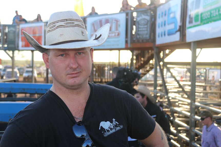 Tim Crimmins has been bull fighting for about five years.