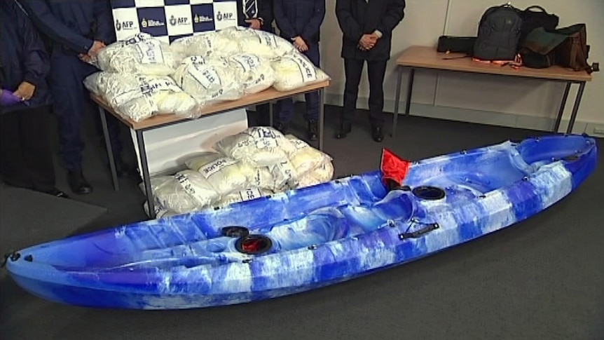 Kayak shipment methamphetamine haul