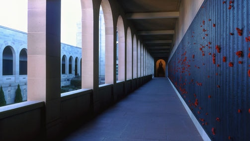 Roll of Honour in the courtyard of the Australian War Memorial