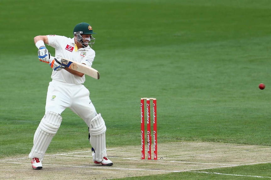 Michael Hussey learnt to bat left-handed to emulate hero Allan Border.