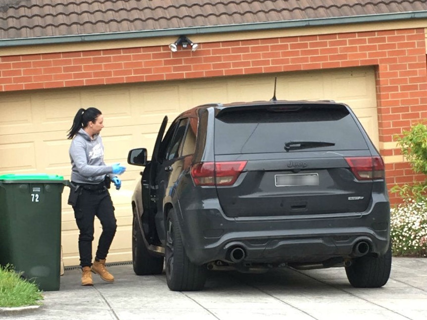 Car searched at Donvale