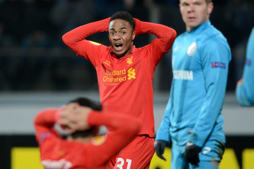 Liverpool looks stunned at Zenit loss