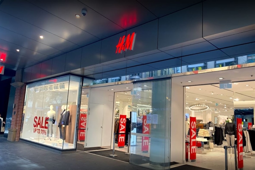 H&M store in Sydney
