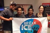 Yawuru ice action group in Broome