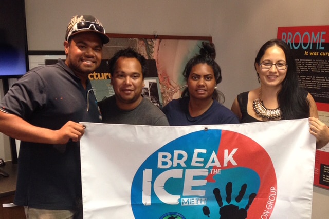 Yawuru ice action group in Broome