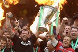 Toulon celebrates with European Cup