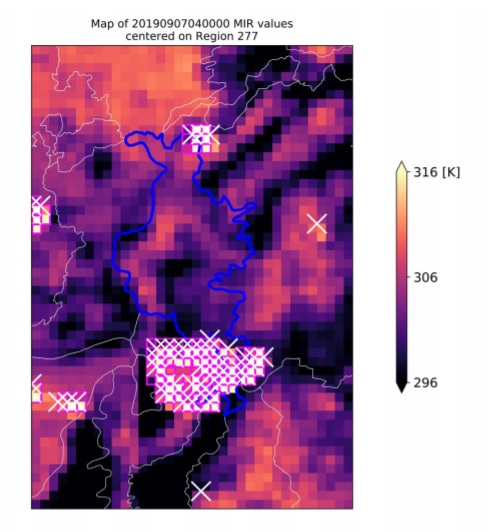 Himawari-8 data centred on the NSW north coast Ibra region.