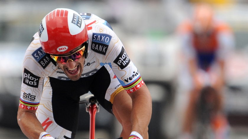 Cancellara sprints to victory