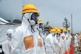 Nuclear experts inspect Fukushima nuclear plant in early August, 2013