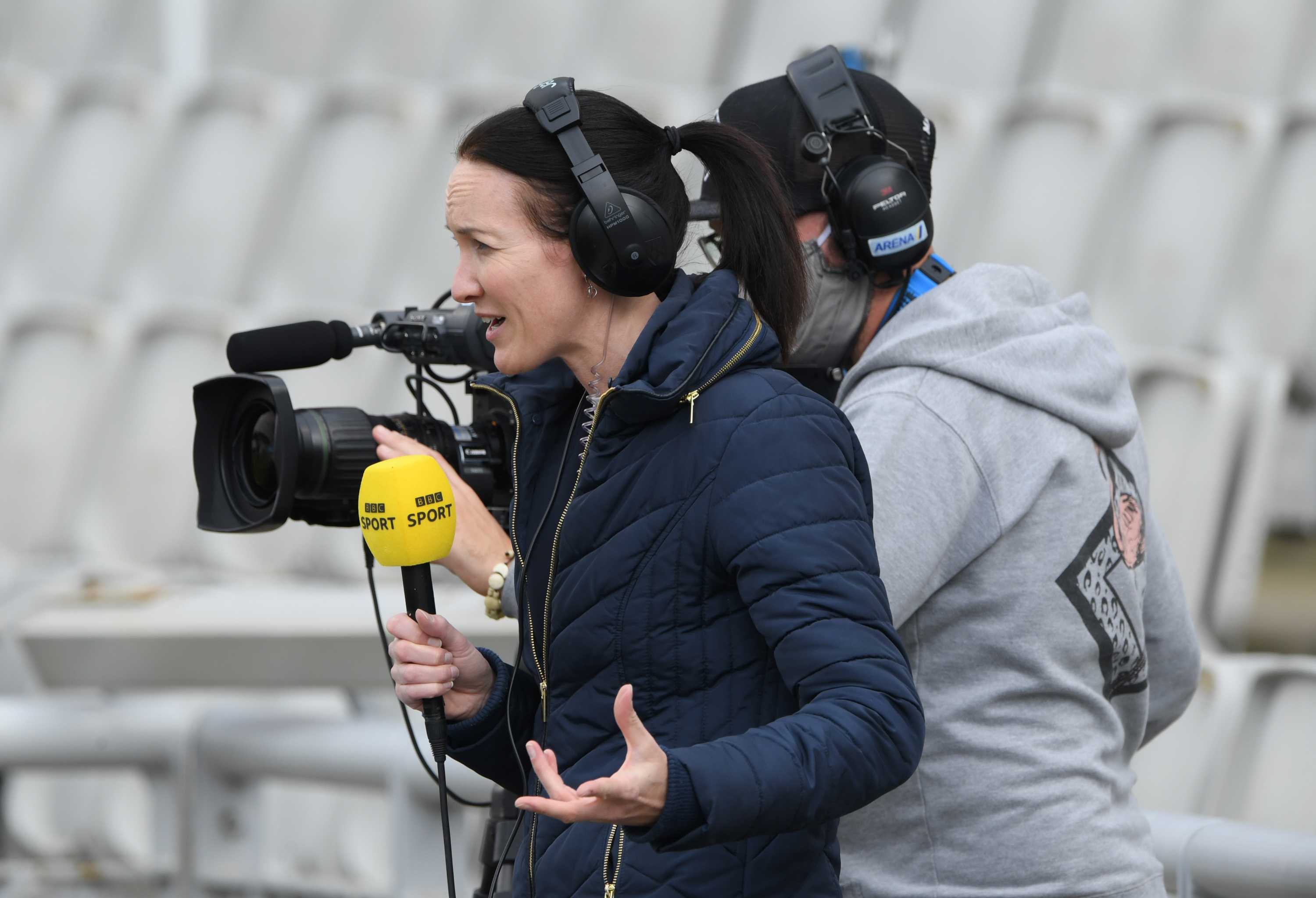 Women in the commentary box