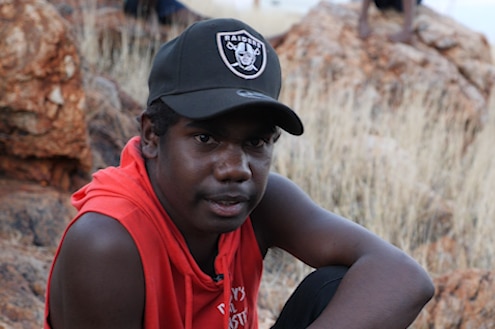 a young Indigenous boy