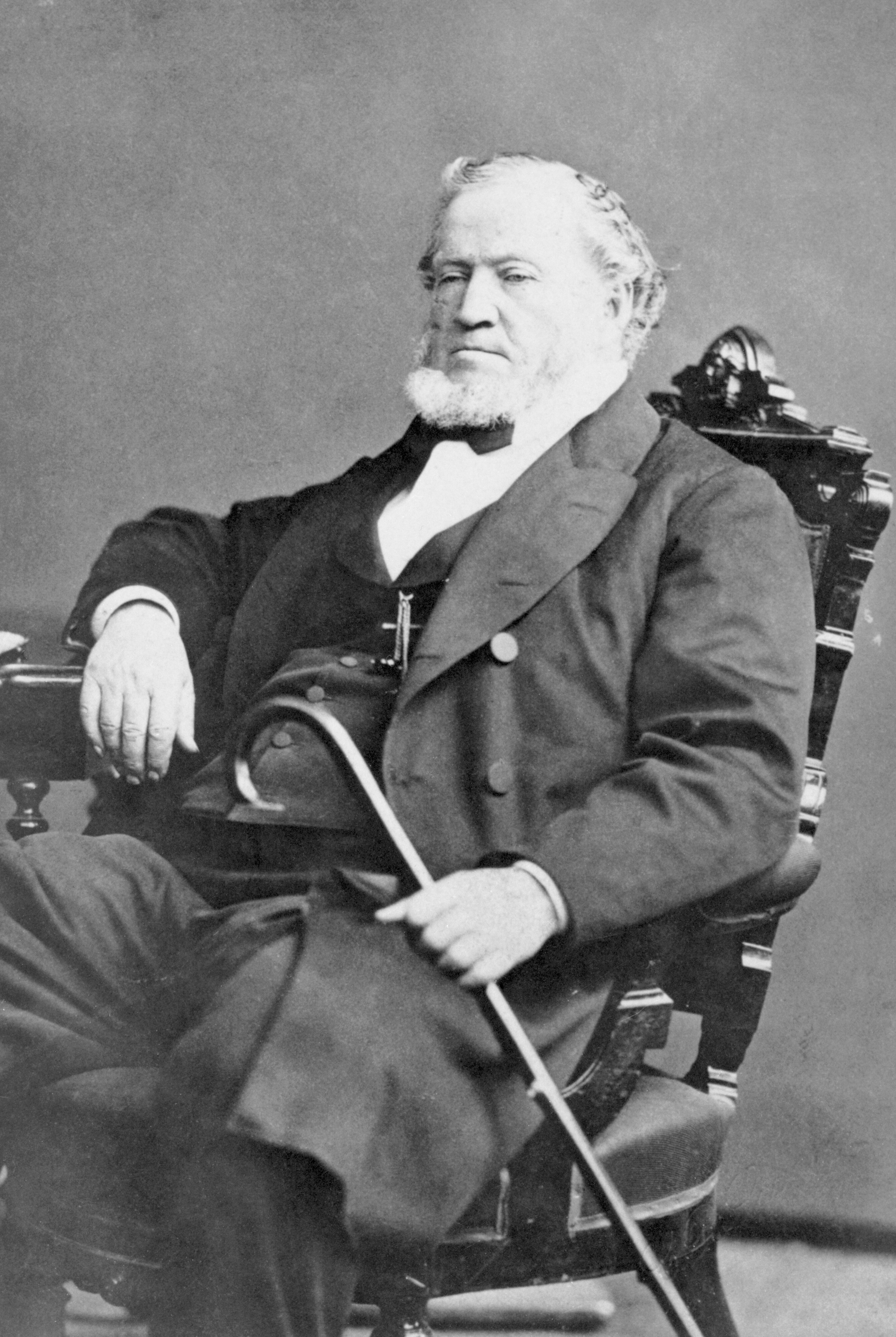 Brigham Young (1801–1877), president of the Church of Jesus Christ of Latter-day Saints