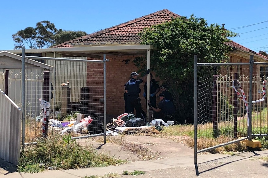 Scene of arrest in Christies Beach