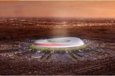 An artists impression of the Grande Stade de Casablanca