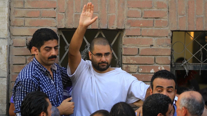 Jailed Egyptian activist Alaa Abdel Fattah