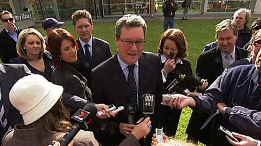 Alexander Downer is vacating his seat of Mayo