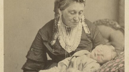 Woman with baby