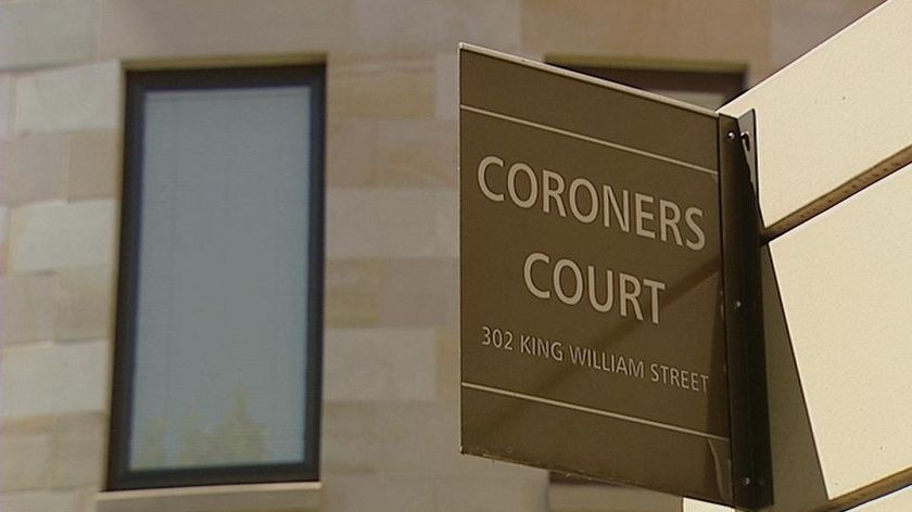 Sign for SA Coroners Court