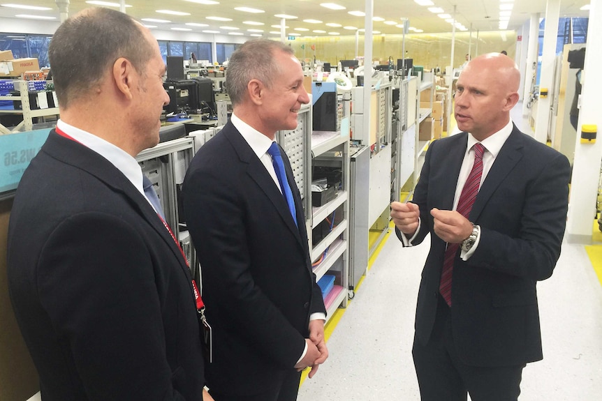 Weatherill and business leaders