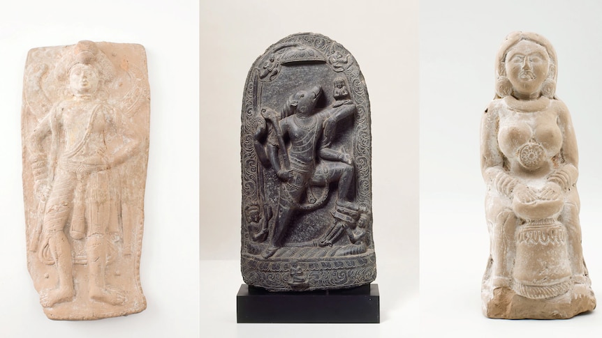 The three sculptures, which date back to 2nd century BCE, were acquired from convicted art dealer Subhash Kapoor