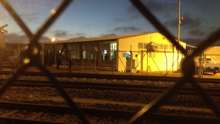 Facility at Geraldton where asylum seekers have been taken