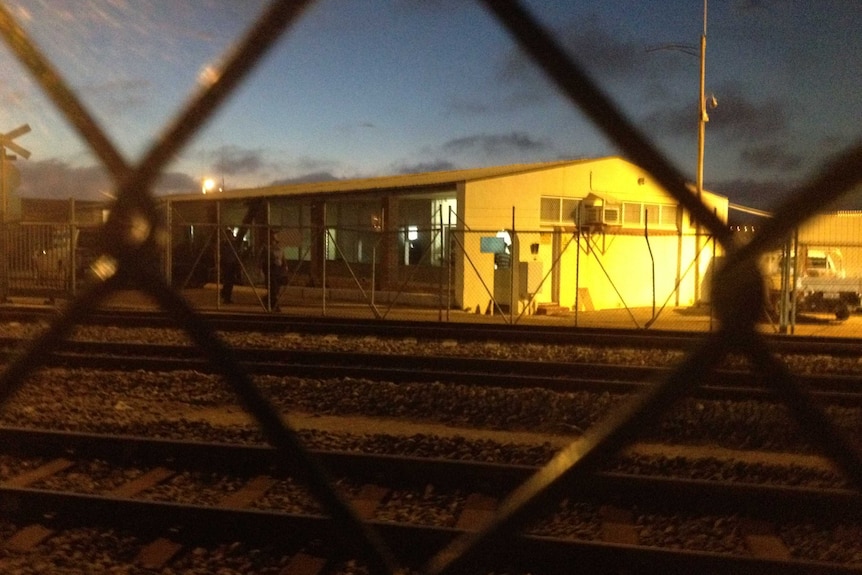 Facility at Geraldton where asylum seekers have been taken