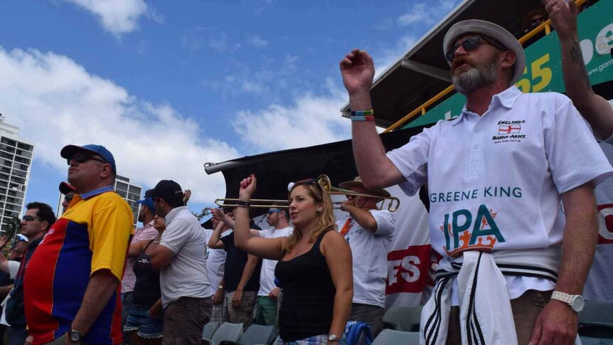 The Barmy Army at the WACA