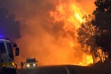 Bushfire rages in Yarloop