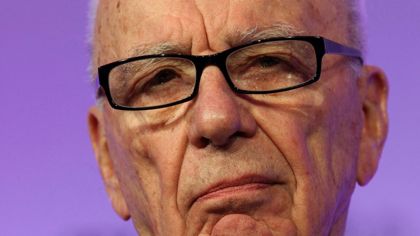 News Corp Chief Executive Rupert Murdoch attends The Times CEO summit at the Savoy Hotel in London.
