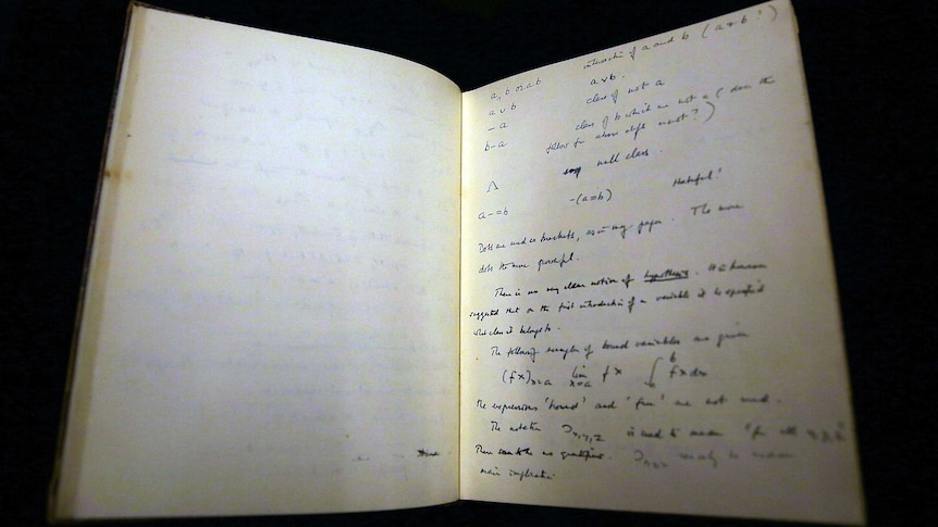 Alan Turing's notebook sells for $1m