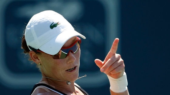 In the money... Samantha Stosur.