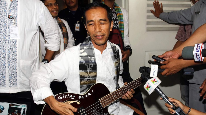 Jakarta's governor Joko Widodo