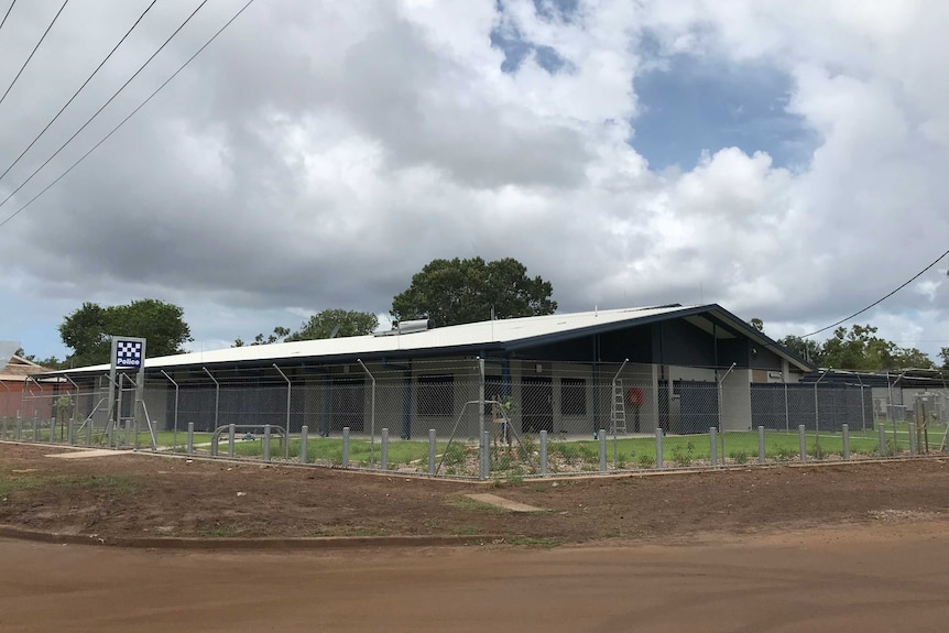 The new police station on Groote Eylandt.