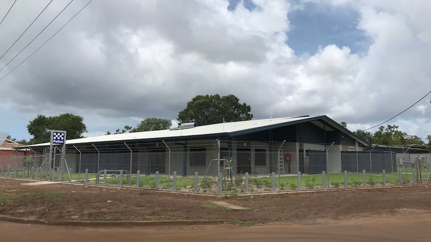 The new police station on Groote Eylandt.