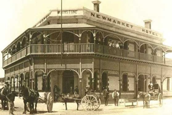 Newmarket Hotel in early days
