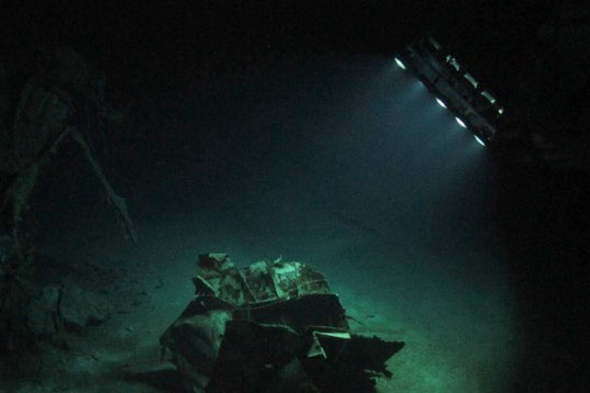 ROV captures wreck of HMAS Sydney (II) April 2015