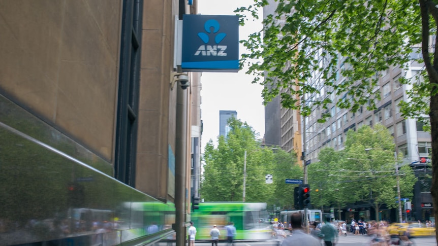 ANZ bank in Melbourne