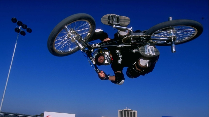 Dave Mirra in the air