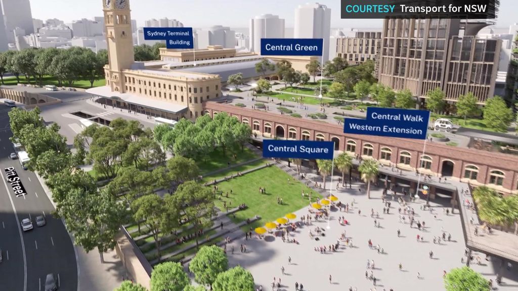 Transport For NSW Showcases Its Central Precinct Renewal Program - ABC News