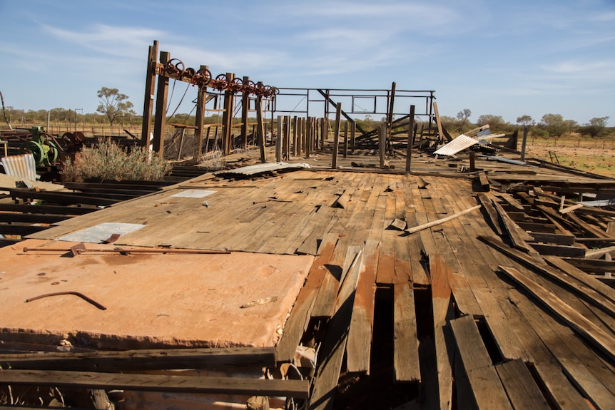 Banjawarn station shearing shed