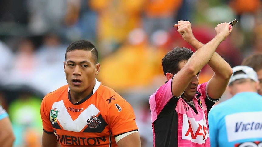 Tim Simona placed on report