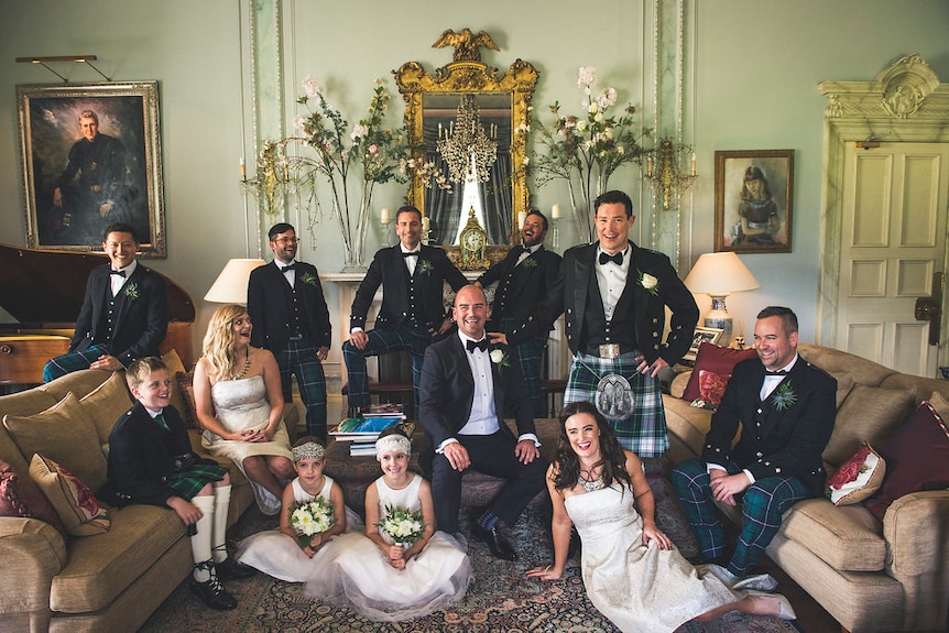 Brett and Stuart married in Scotland in 2015.