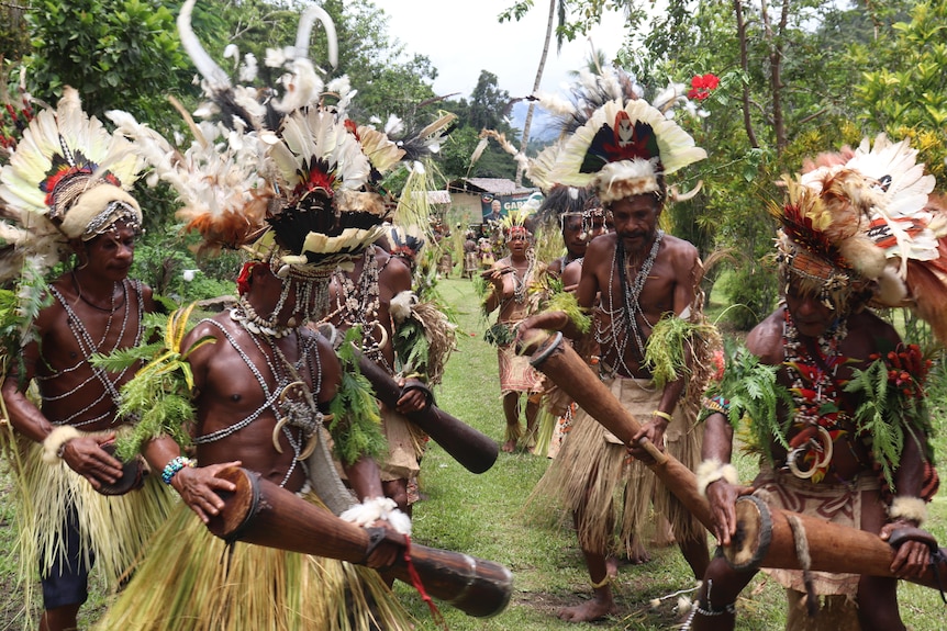 Tribal dancers