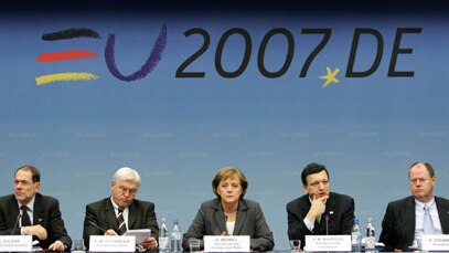 German Chancellor Angela Merkel chaired the two-day summit.